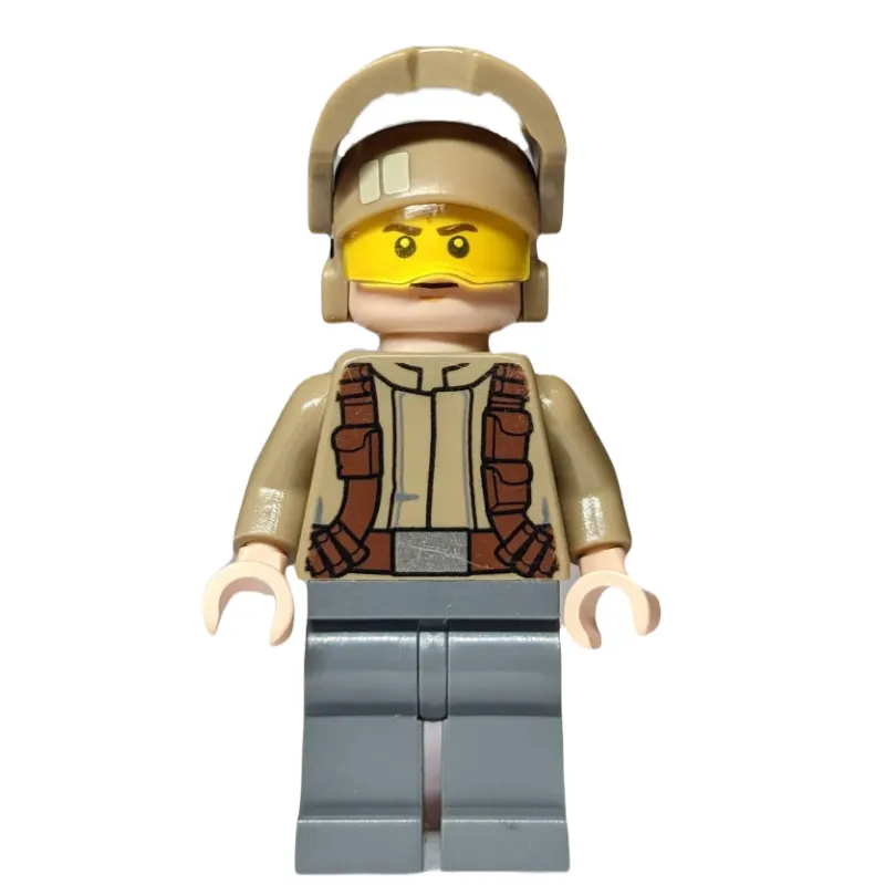 Resistance Soldier, Dark Tan Helmet, Dark Tan Shirt