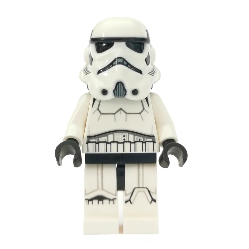 Stormtrooper, Black Squares on Back of Helmet, Open Mouth
