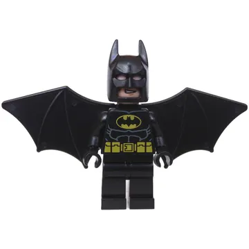 Batman, Black Suit, Black Cowl, Wings, White Headband