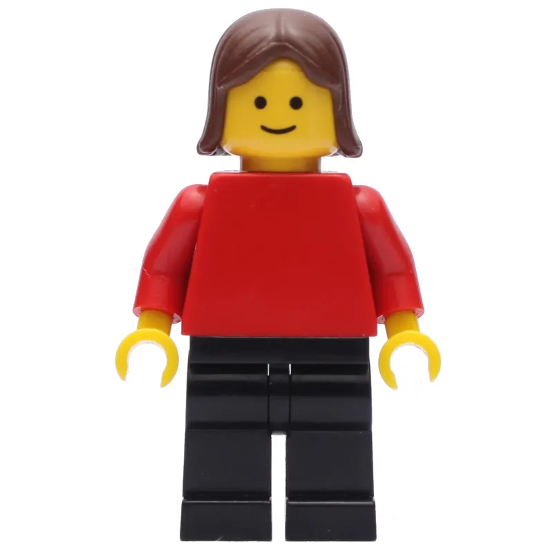 Woman - Red Torso, Black Legs