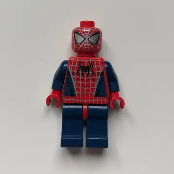 Spider-Man with Dark Blue Arms and Legs