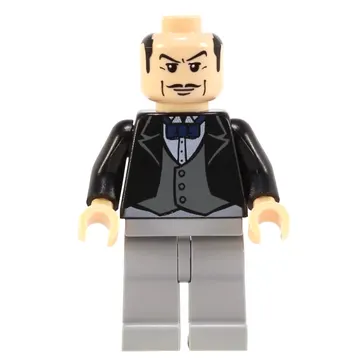 Alfred Pennyworth, Printed Black Hair