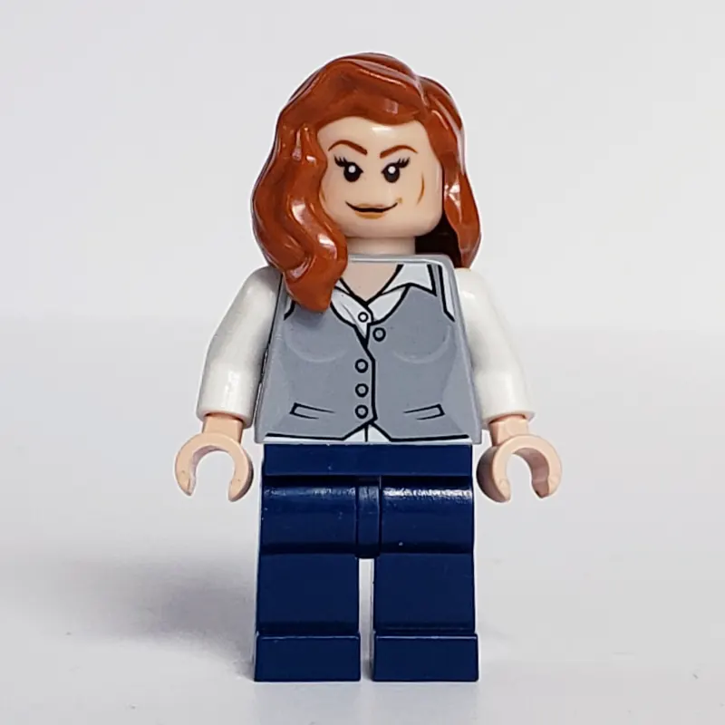 Lois Lane in Light Bluish Gray Vest