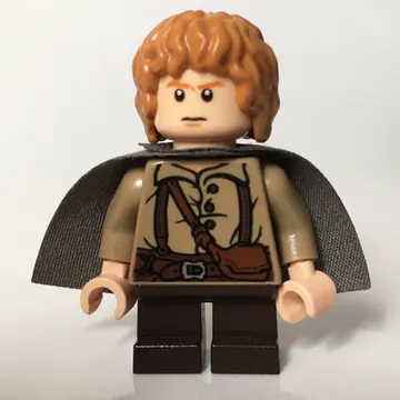 Samwise Gamgee - Dark Bluish Gray Cape