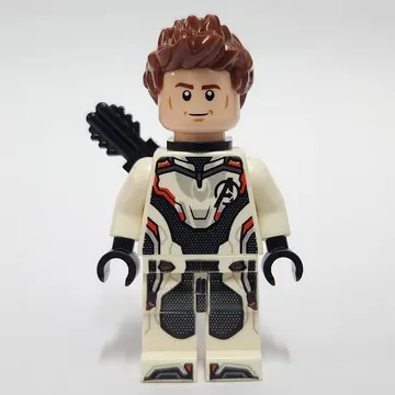 Hawkeye, White Advanced Tech (Quantum) Suit and Quiver