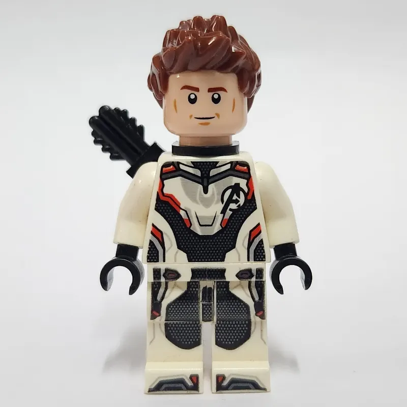 Hawkeye, White Advanced Tech (Quantum) Suit and Quiver