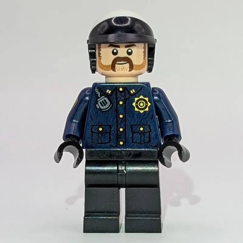 GCPD Officer in Helmet