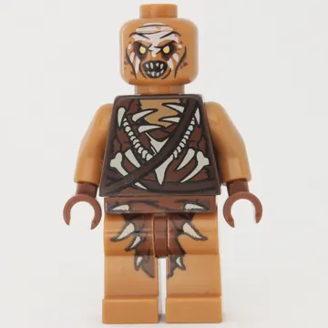 Gundabad Orc - Bald, White Forehead Paint