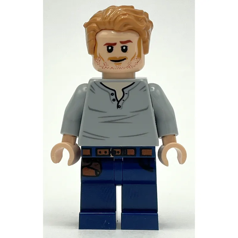 Owen Grady in Light Bluish Gray Shirt