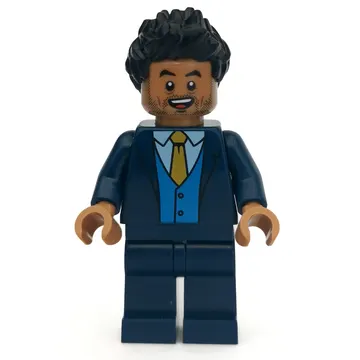 Simon Masrani in Dark Blue Suit
