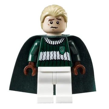 Draco Malfoy, Dark Green and White Slytherin Quidditch Uniform