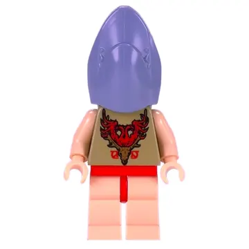 Viktor Krum, Shark Head, Light Nougat Legs