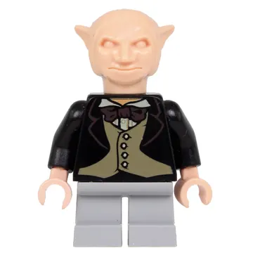 Goblin, Black Jacket and Light Bluish Gray Legs
