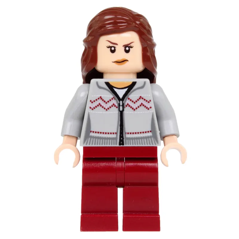 Hermione Granger, Light Bluish Gray Sweater with Zipper