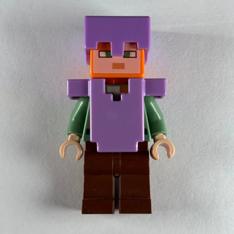 Alex in Medium Lavender Helmet and Armor