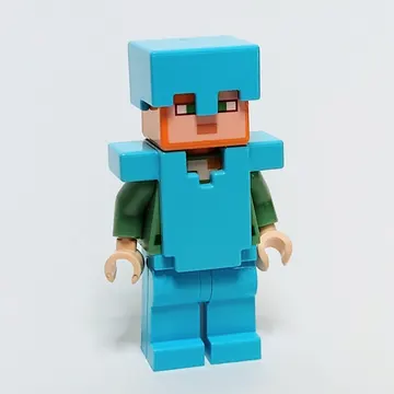 Alex with Medium Azure Helmet and Armor