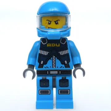 ADU Soldier, Snarl / Surprised, Dark Azure Hips