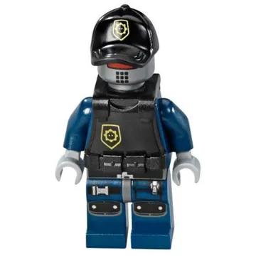 Robot Police, Armor, Cap