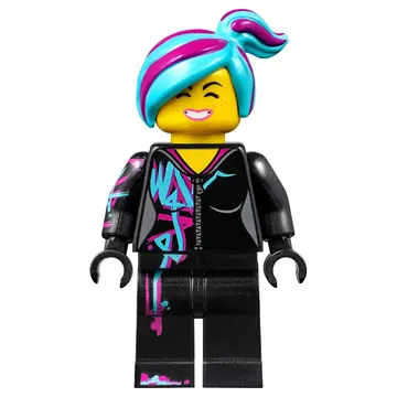 Lucy Wyldstyle, Medium Azure Hair