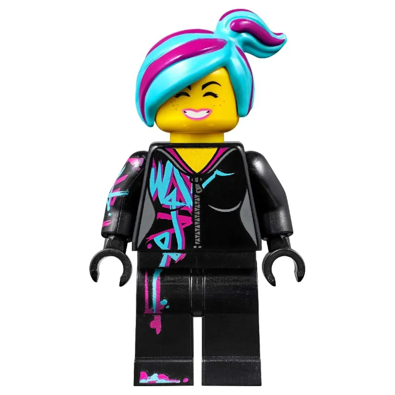 Lucy Wyldstyle, Medium Azure Hair