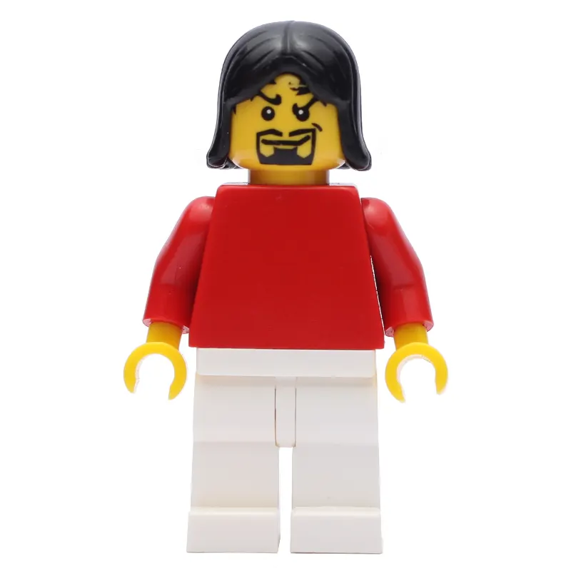 Man - Red Torso, White Legs