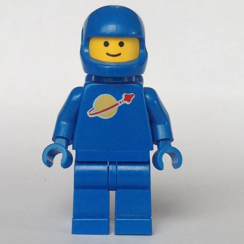Classic Spaceman, Blue with Airtanks (2446 Helmet)