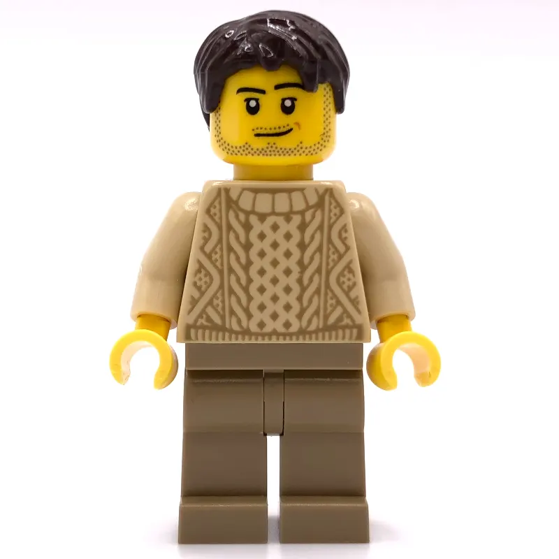 Tan Torso Sweater, Dark Tan Legs