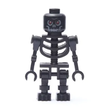 Skeleton, Red Eyes, Black