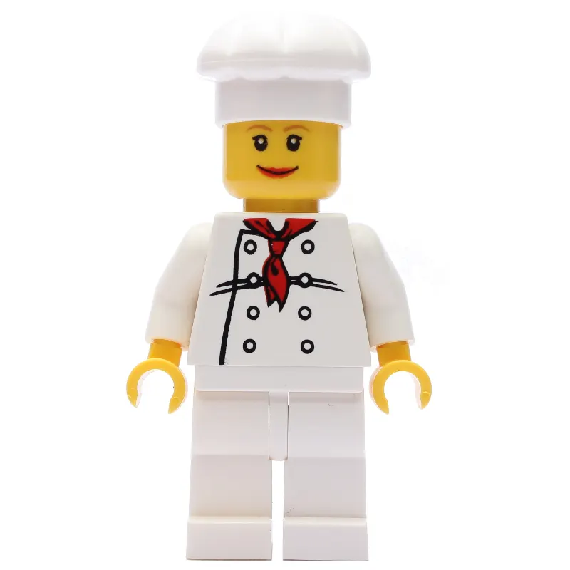Chef, Woman, Red Neckerchief