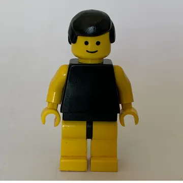 Man, Plain Black Swimsuit, Black Hair