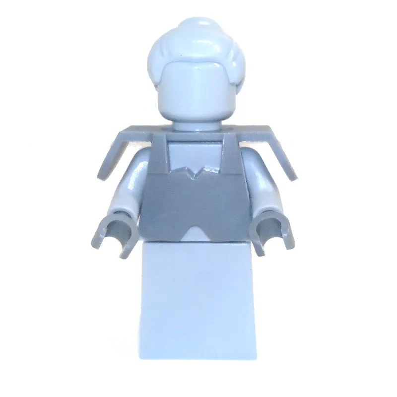 Statue - Lilly Light Bluish Gray Hair in Bun