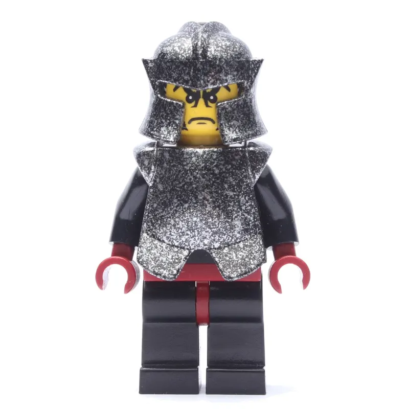 Shadow Knight, Speckle Black-Silver Helmet and Armor