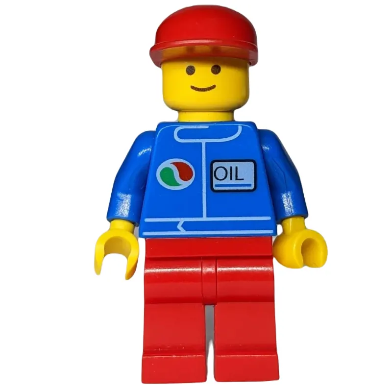 Octan - Blue Torso, Red Legs, Red Cap