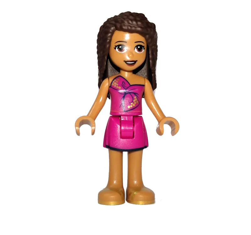 Andrea - Magenta Top, Magenta Skirt