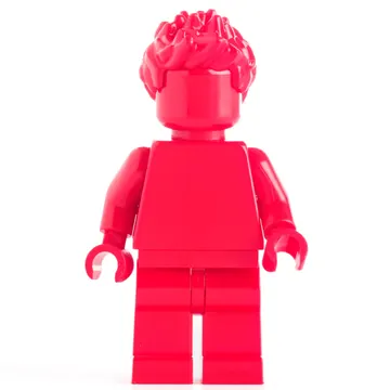 Monochrome Red with Hair