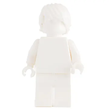 Monochrome White with Hair