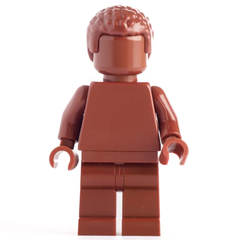 Monochrome Reddish Brown with Hair