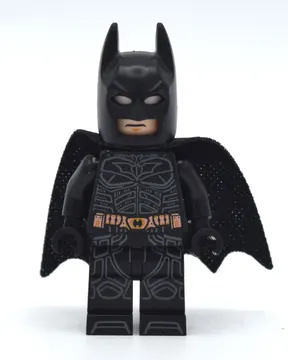 Batman, Black Suit, Black Cape and Cowl, Copper Utility Belt, Printed Legs (Dark Knight Trilogy)