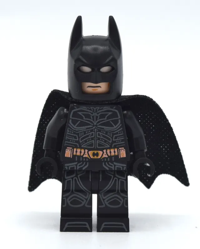 Batman, Black Suit, Black Cape and Cowl, Copper Utility Belt, Printed Legs (Dark Knight Trilogy)