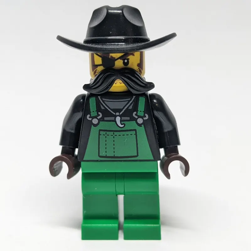 Criminal, Snake Rattler, Green Overalls