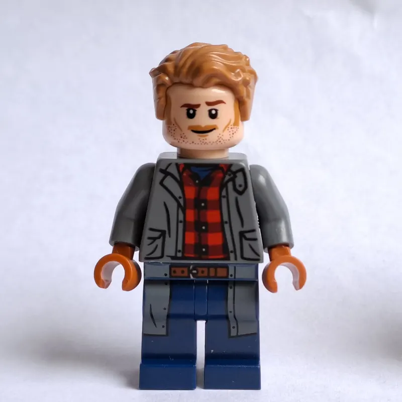 Owen Grady, Dark Bluish Gray Jacket Shirt