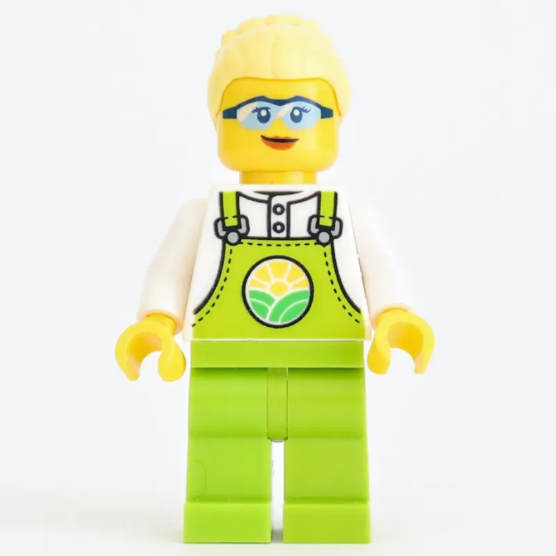 Peach, Lime Overalls
