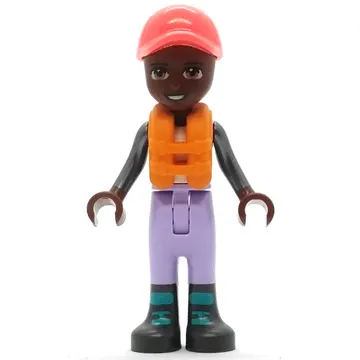 Elijah - Wetsuit, Lifejacket, Coral Cap