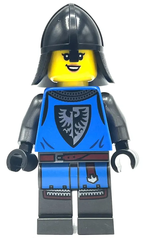 Knight, Black Falcon, Woman