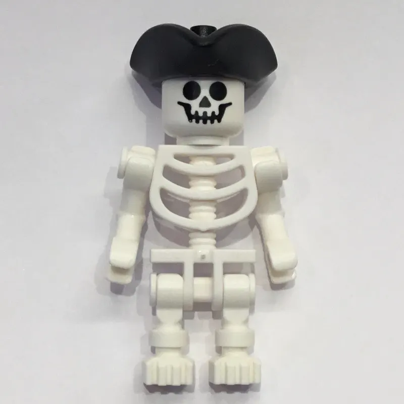 Skeleton, Standard Face, Bicorne Hat (60115 Torso)
