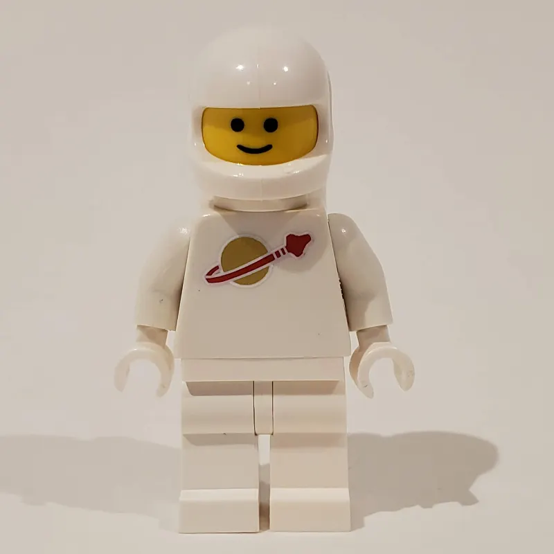 Classic Spaceman, White with Airtanks (2446 Helmet) (3626c Head) (3883a Airtank)