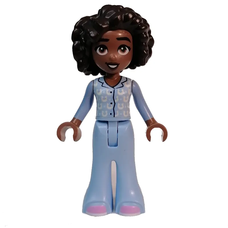 Aliya - Bright Light Blue Pajamas