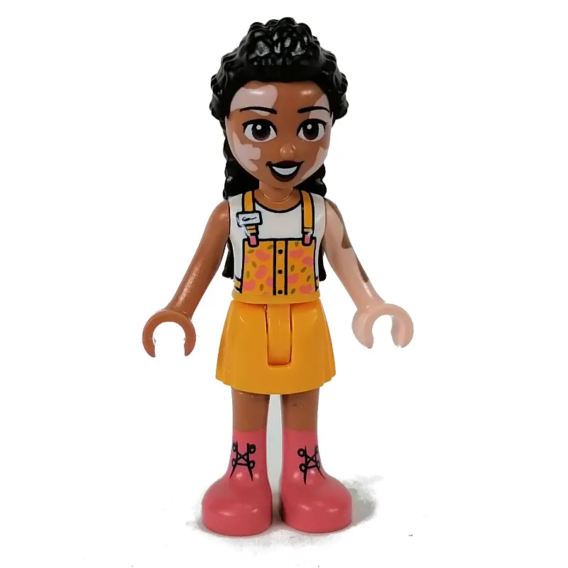 Jordin - Bright Light Orange Overalls