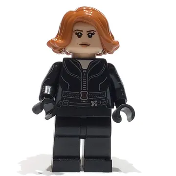 Black Widow, Black Jumpsuit, Plain Legs