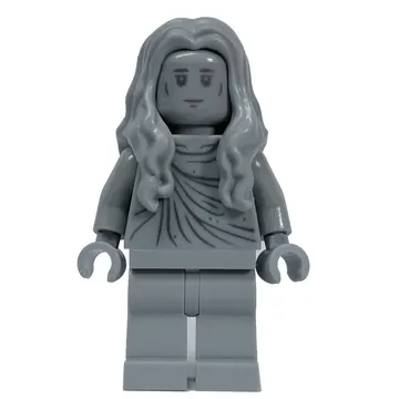 Statue - Legs, Wavy Hair